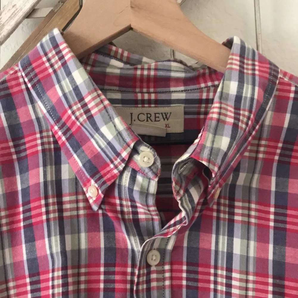 J.Crew plaid button down shirt - Picture 3 of 8